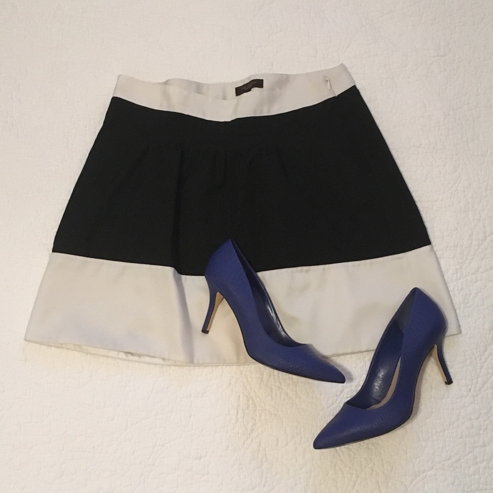 Black and white skirt from The Limited Collection.